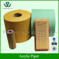 Automotive air filter paper